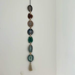Artisan-Designed Agate Stone Wall Decor